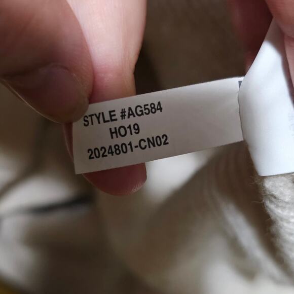 Madewell Baybrook Pullover Cream Sweater Women Small AG584 Merino Wool Alpaca - Picture 7 of 7